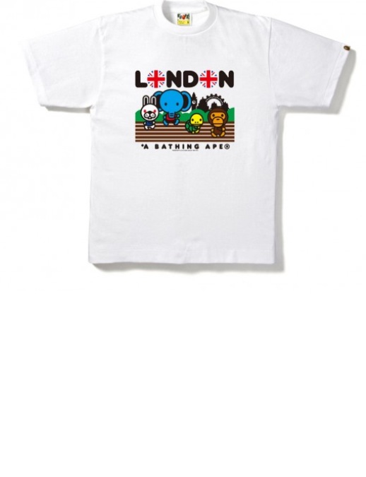 [Photo] BAPE 'London Olypmics' T-Shirts