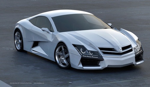 [Whips] Mercedies Benz SF1 Concept Car by Steel Drake