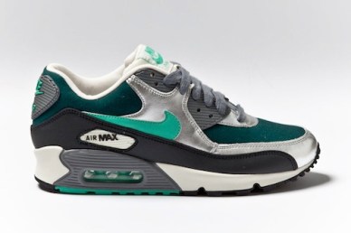 nike-air-max-90-womens-silver-mint-teal-side-1