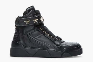 givenchy-black-leather-star-detail-sneakers-1