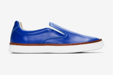 maison-martin-margiela-royal-blue-buffed-leather-slip-on-1