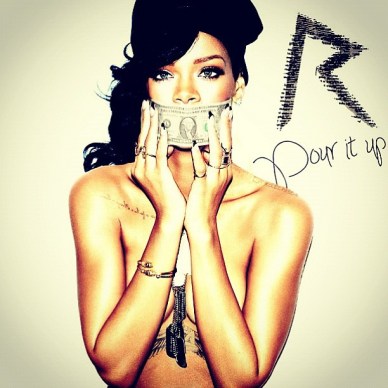 Rihanna-Pour-it-up-cover