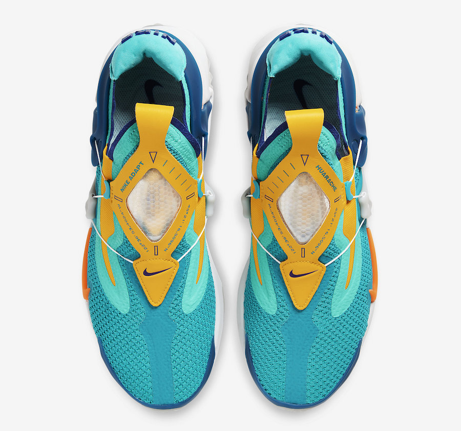 Nike-Adapt-Huarache-Hyper-Jade-Total-Orange-BV6397-300-Release-Date-3