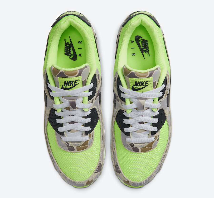 Nike-Air-Max-90-Ghost-Gren-Volt-Duck-Camo-CW4039-300-Release-Date-3