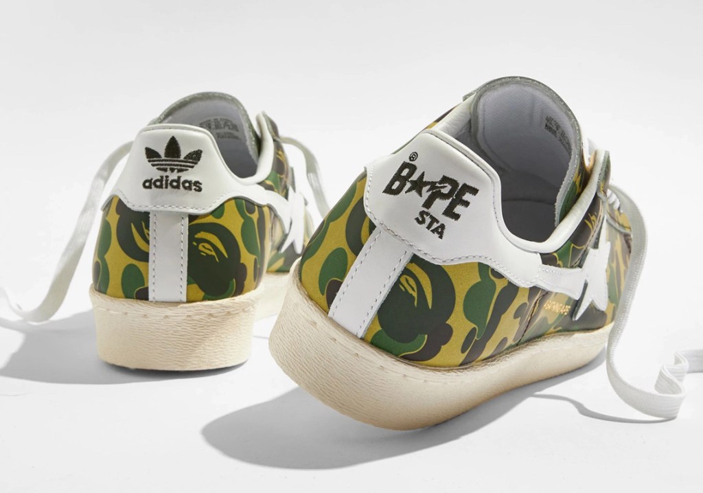 KICKS: NEW #ADIDAS X #BAPE SUPERSTAR CAMO DETAILED #SNEAKER&nbsp;IMAGES.