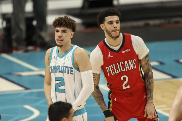 SPORTS: The Ball brothers battle it out Hornets vs&nbsp;pelicans