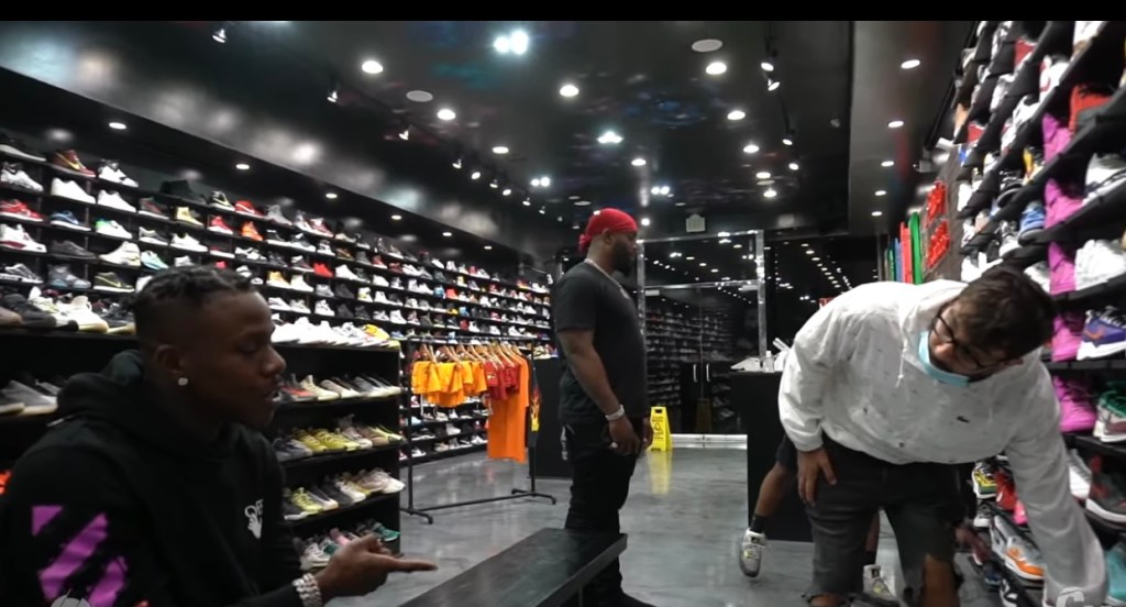 KICKS: NEW COOL KICKS #SNEAKER SHOPPING VLOG FEATURING&nbsp;DABABY!!