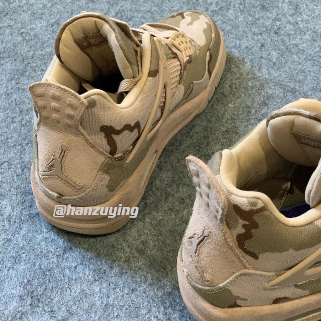 KICKS: NEW #ALEALIMAY X #AIRJORDAN 4 “CAMO” #SNEAKER&nbsp;IMAGES