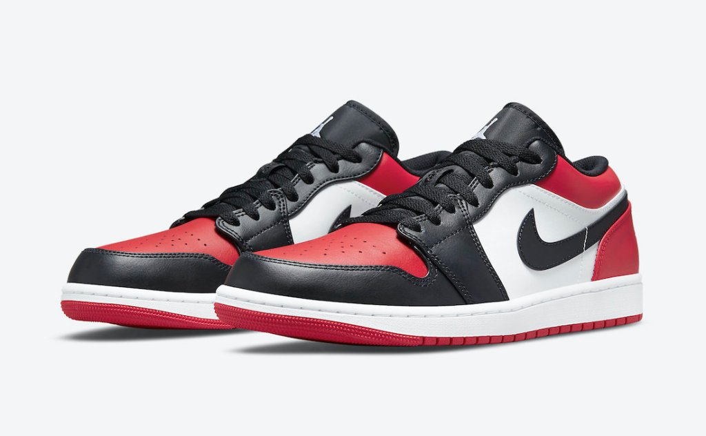 KICKS: THE #AIRJORDAN 1 “BRED TOE” LOW DETAILED #SNEAKER&nbsp;IMAGES.