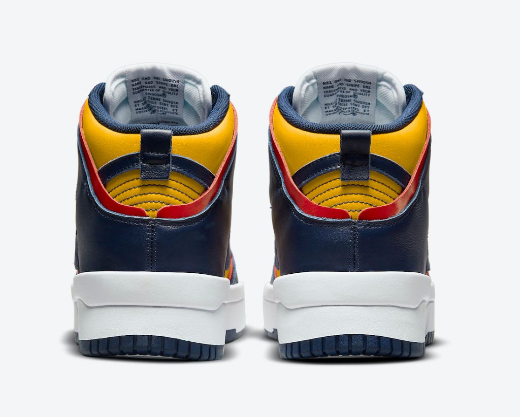 KICKS: NEW NIKE DUNK HIGH REBEL “MICHIGAN” DETAILED #SNEAKER&nbsp;IMAGES.