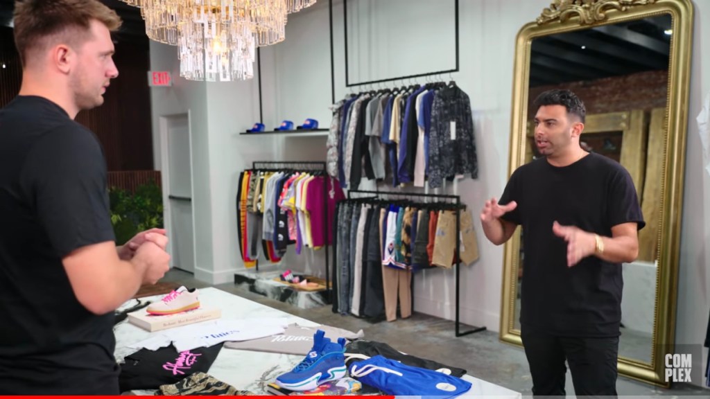 KICKS: NEW #COMPLEXSNEAKERS SHOPPING WITH #LUKADONCIC