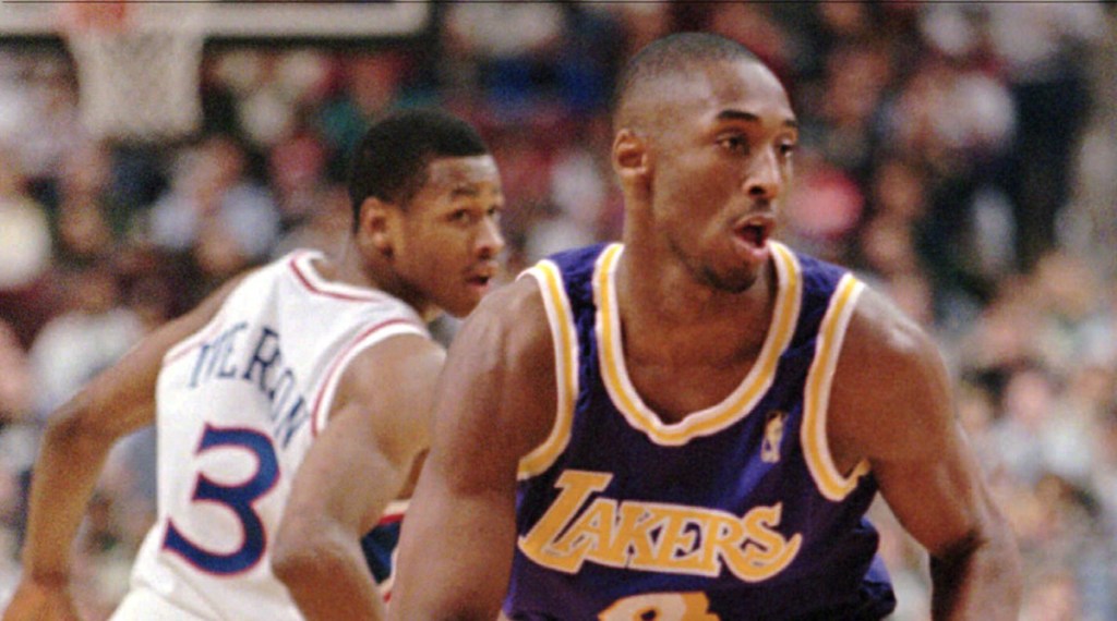 HOOPS: THROWBACK CLASSIC #KOBEBRYANT VS #ALLENIVERSON FIRST MEETING&nbsp;1996!!