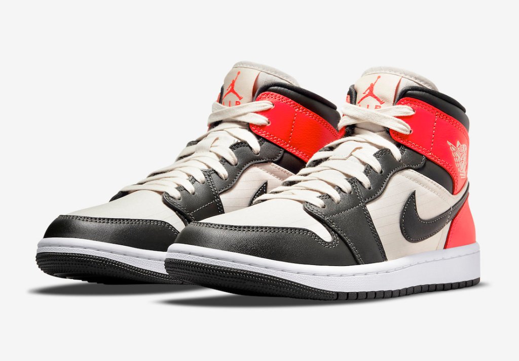 KICKS: NEW #AIRJORDAN 1 MID “NEWSPRINT” DETAILED #SNEAKER IMAGES