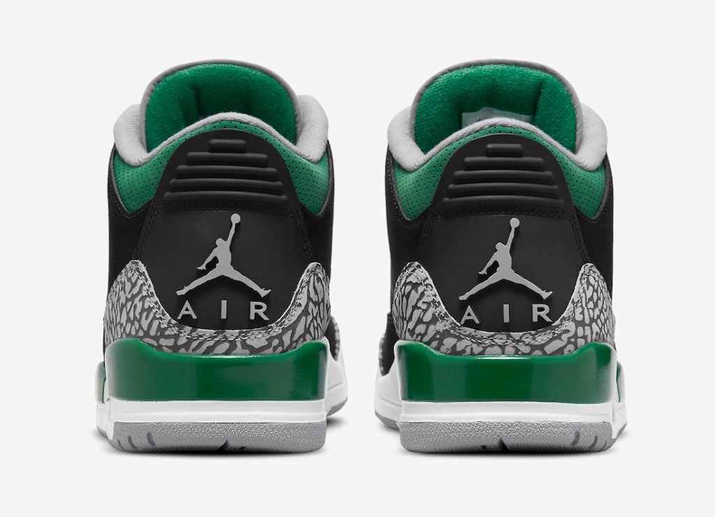 KICKS:NEW #AIRJORDAN 3 “PINE GREEN” DETAILED #SNEAKER&nbsp;IMAGES