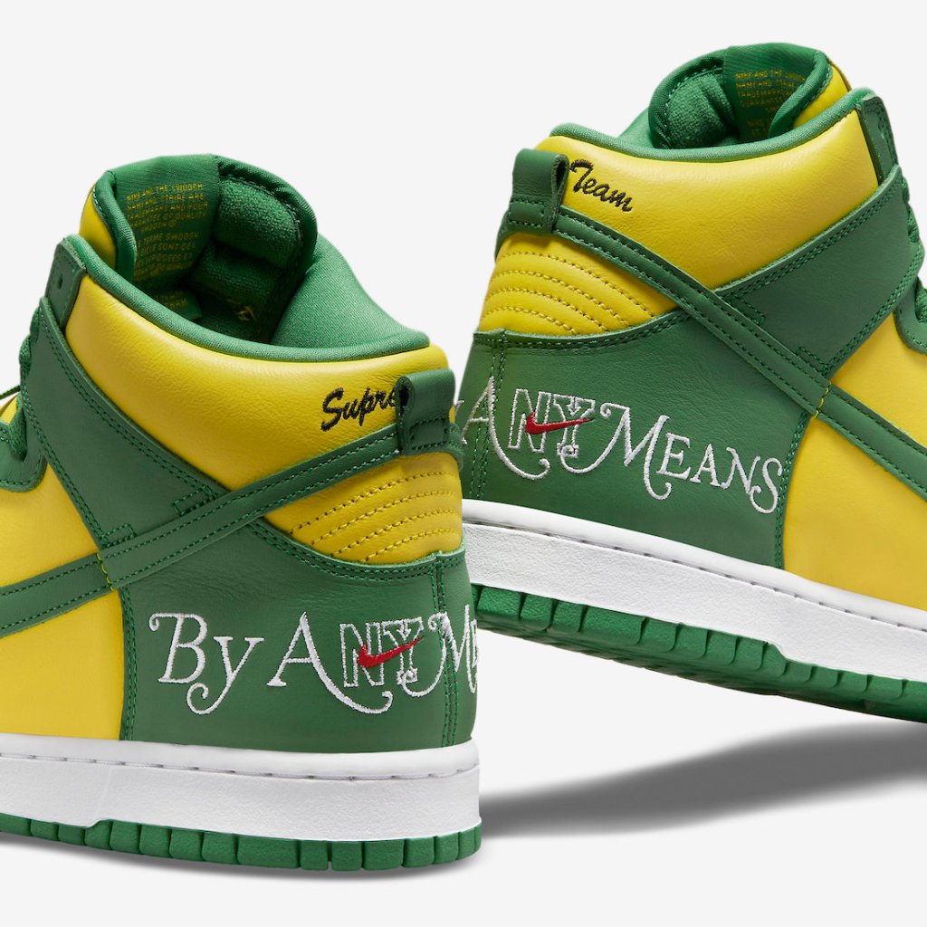 KICKS: NEW #NIKESB DUNK HIGH X SUPREME “BRAZIL” #SNEAKER&nbsp;IMAGES