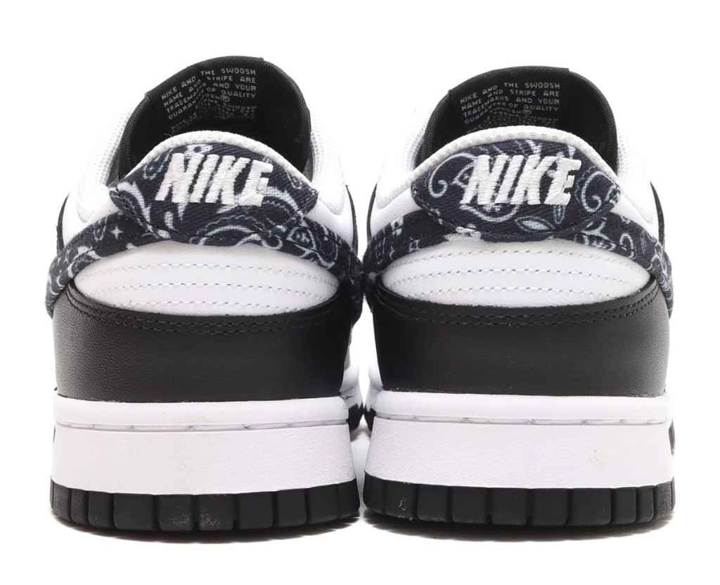 KICKS: NEW #NIKEDUNK “PAISLEY” BLACK/WHITE DETAILED #SNEAKER&nbsp;IMAGES