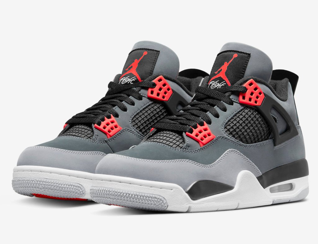 KICKS: NEW #AIRJORDAN 4 “INFRARED” DETAILED #SNEAKER&nbsp;IMAGES.