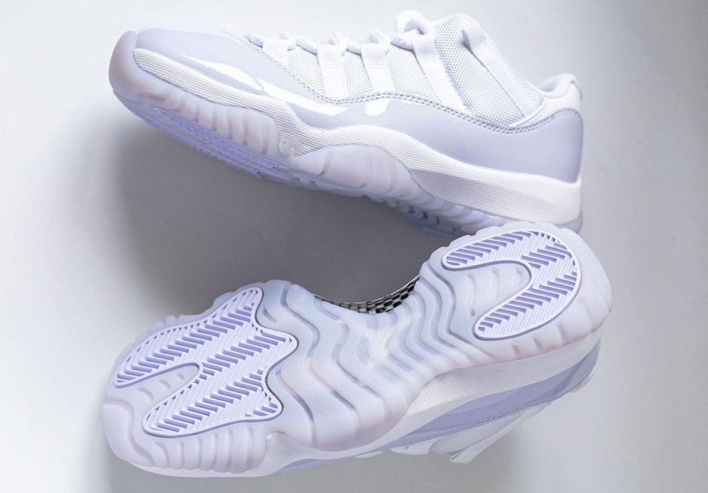 KICKS: NEW #AIRJORDAN 11 LOW “PURE VIOLET” WMNS DETAILED #SNEAKER&nbsp;IMAGES.