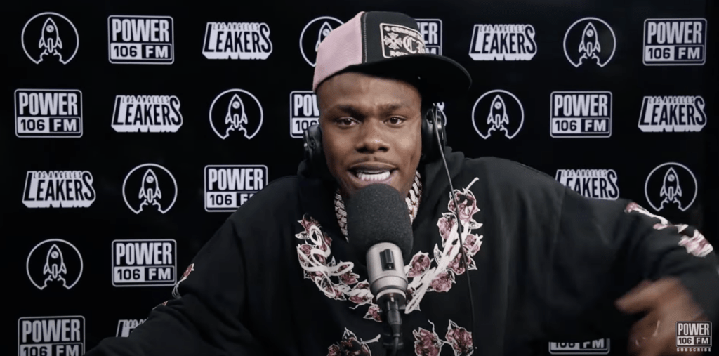 MUSIC :DABABY STOPS BY LA LEAKERS FOR A QUICK FREESTYLE!!