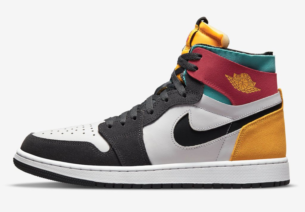 KICKS: NEW #AIRJORDAN 1 CMFT “MULTI-COLOR” DETAILED #SNEAKER&nbsp;IMAGES.