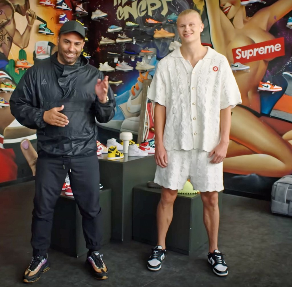 KICKS: NEW #COMPLEXSNEAKER SHOPPING WITH ERLING&nbsp;HAALAND!!