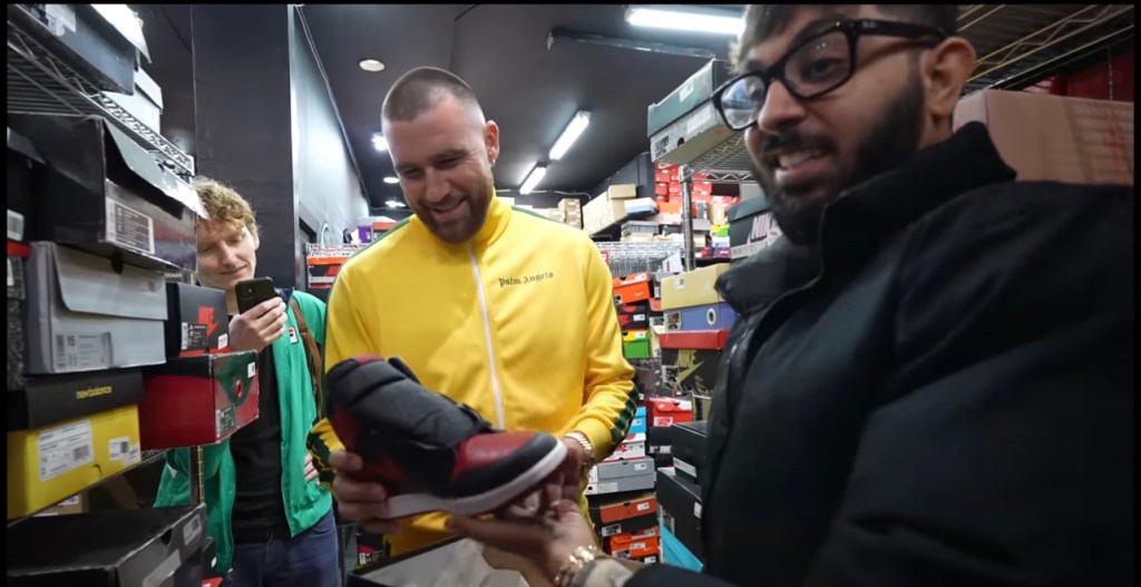 KICKS: NEW COOL KICKS FT: TRAVIS KELCE SNEAKER SHOPPING!!