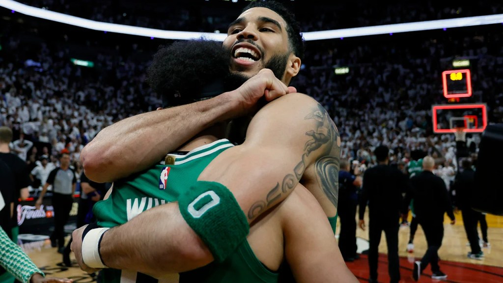 SPORTS: DERRICK WHITE TAPS THE CELTICS INTO A GAME&nbsp;7