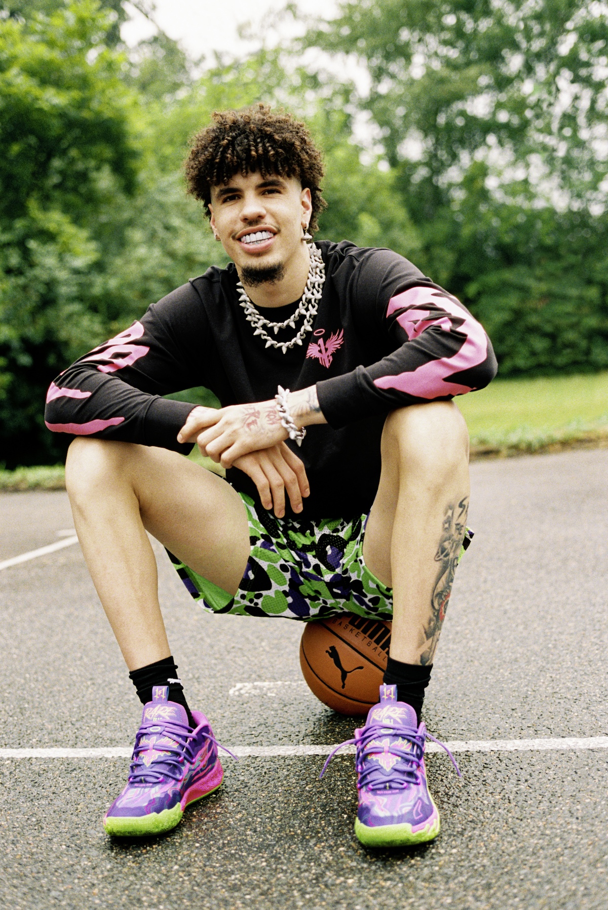 KICKS: NEW #LAMELOBALL X PUMA MB.03 “TOXIC” SNEAKERS