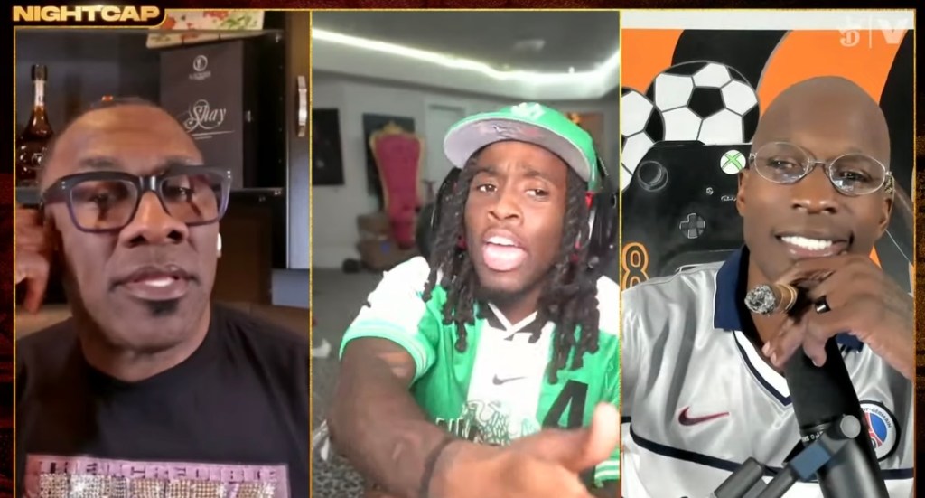 CULTURE: #KAICENAT LINKS UP WITH #SHANNONSHARPE “NIGHTCAP”