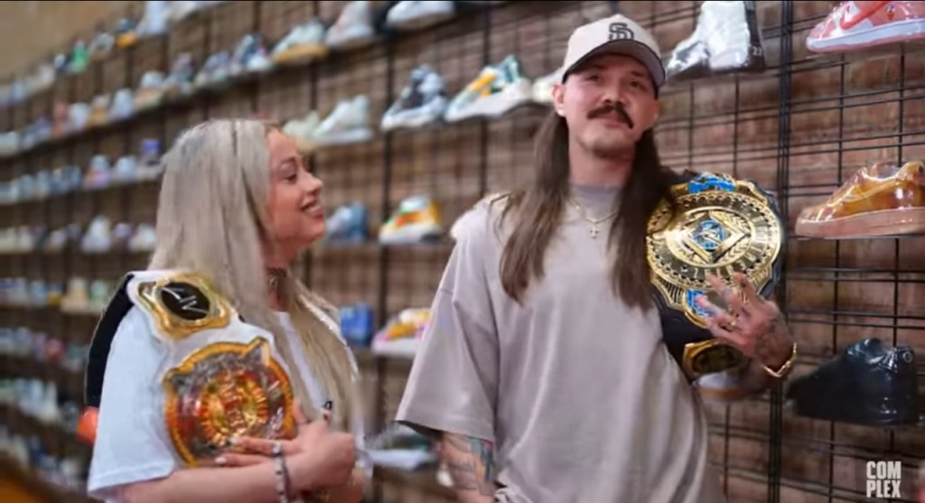 KICKS: COMPLEX SNEAKER SHOPPING FT: #DOMINIKMYSTERIO & #LIVMORGAN