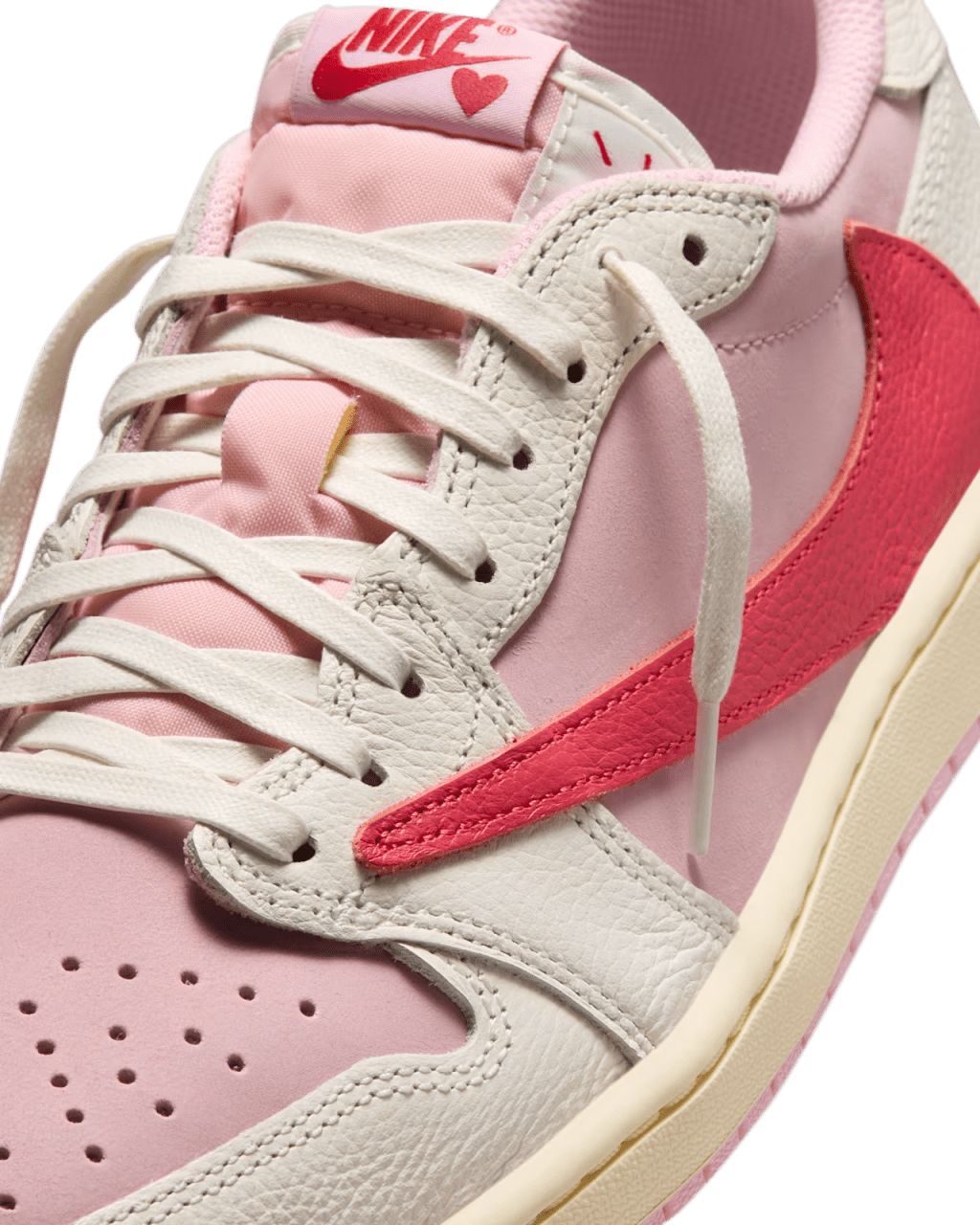 KICKS: AIR JORDAN 1 LOW X TRAVIS SCOTT  “SHY & TROPICAL&nbsp;PINK”