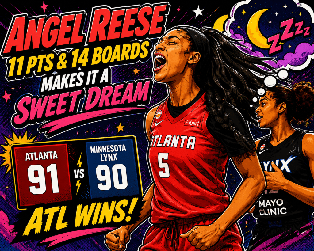 SPORTS: ANGEL REESE MAKES THE DREAM&nbsp;SWEET!!
