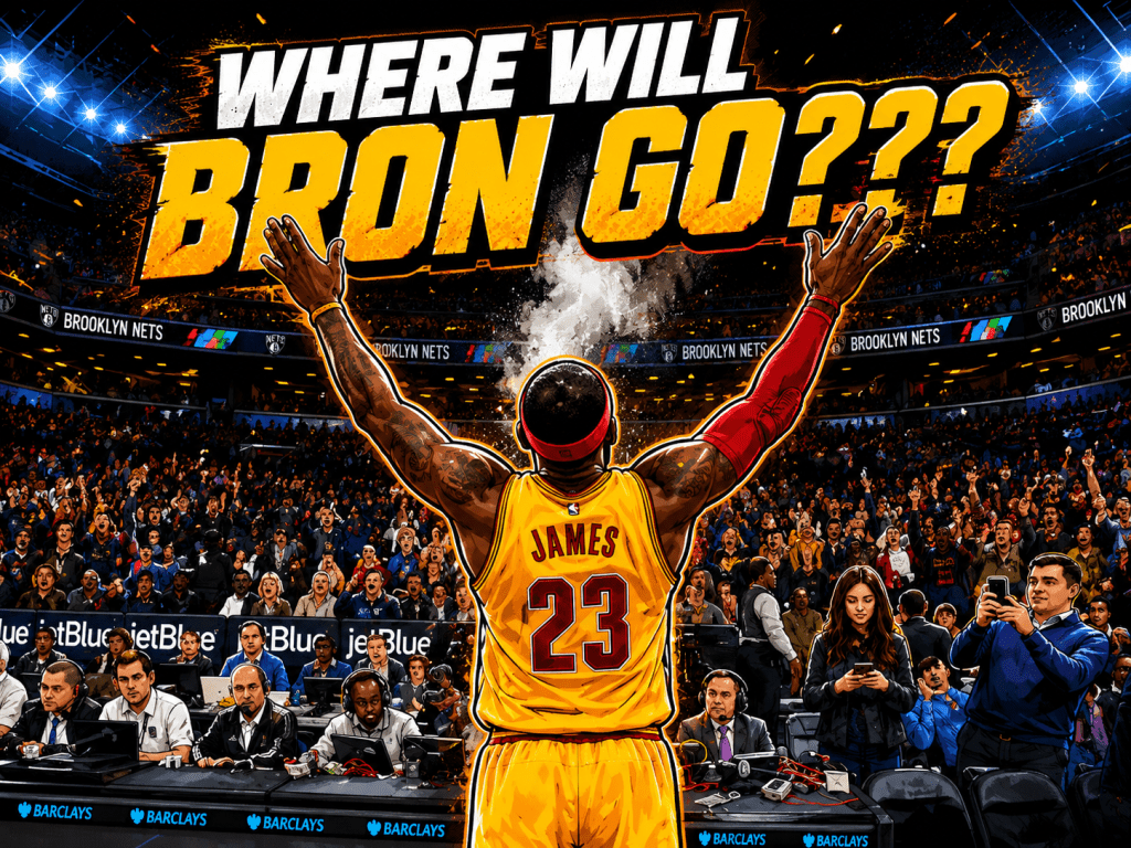 SPORTS: WHERE WILL LEBRON JAMES GO&nbsp;NOW???