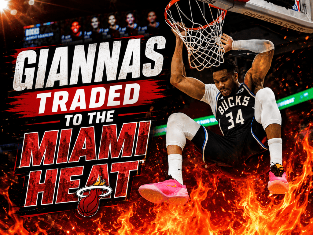SPORTS: Giannis Antetokounmpo has been traded to the Miami Heat!!