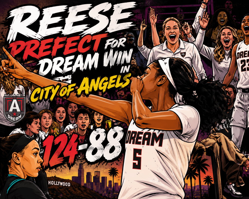 SPORTS: ANGEL REESE IS PERFECT AS DREAM&nbsp;CRUISE!!