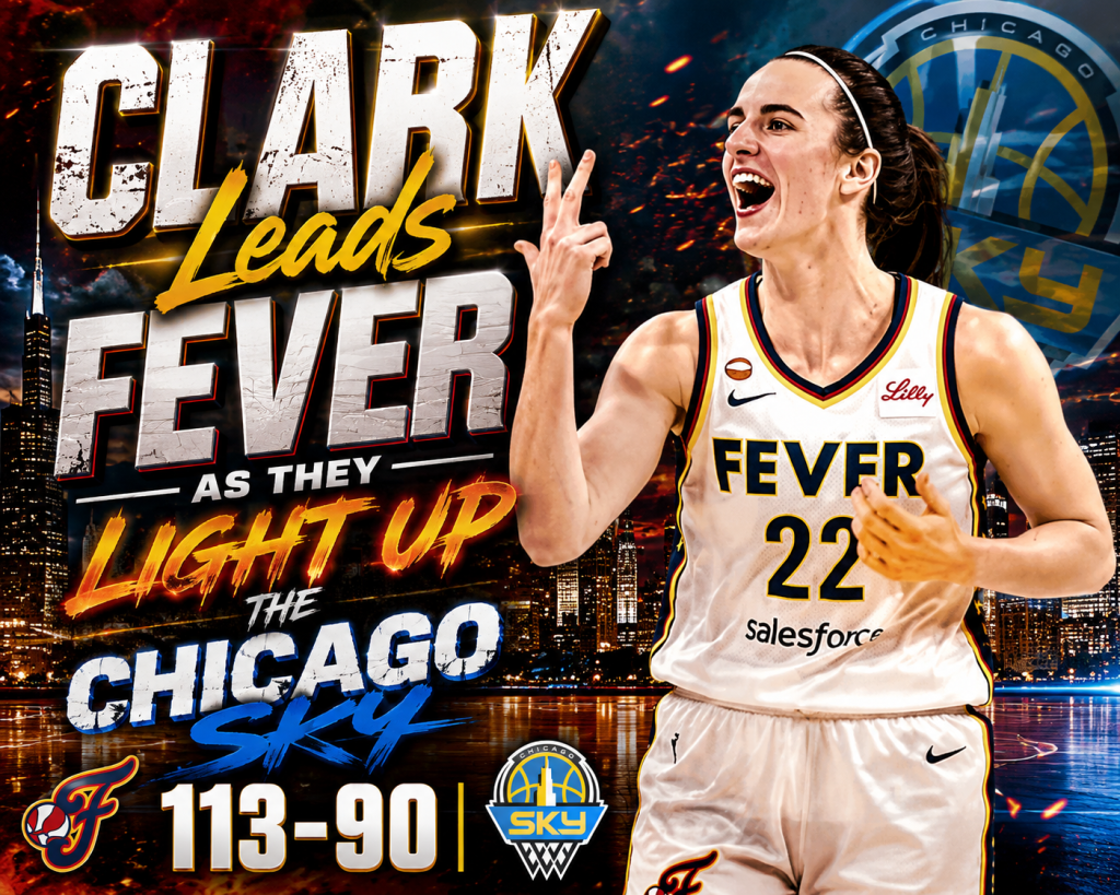 SPORTS:CAITLIN CLARK LEADS FEVER OVER THE&nbsp;SKY!!