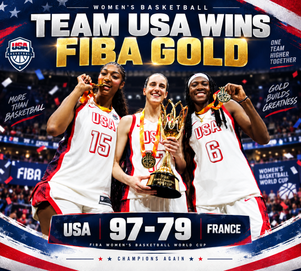 SPORTS: TEAM USA WINS FIBA GOLD!!